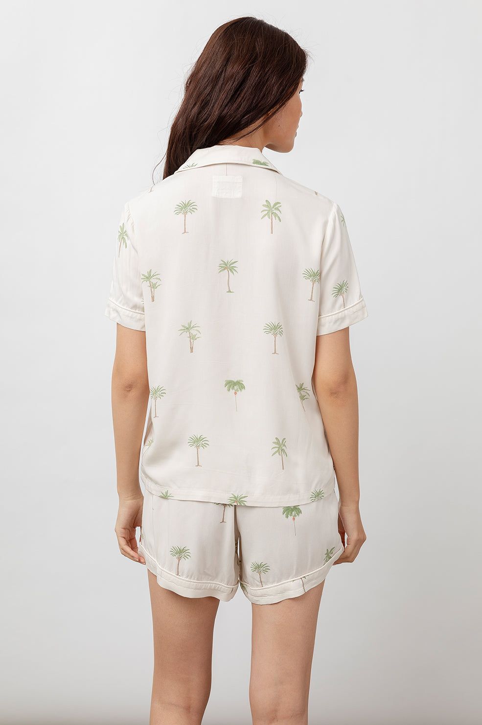 NESSA PAJAMA SET - BOTANICAL PALMS sold by Rails product image thumbnail 4