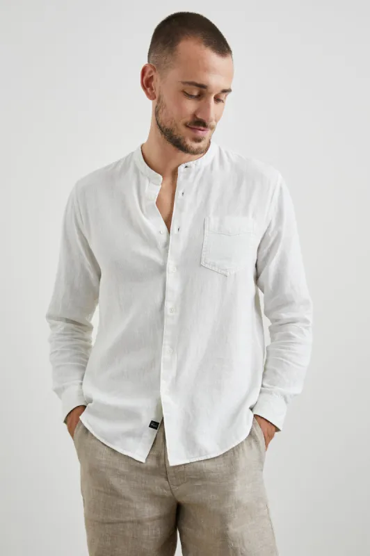 ANTOINE SHIRT - ANTIQUE WHITE sold by Rails