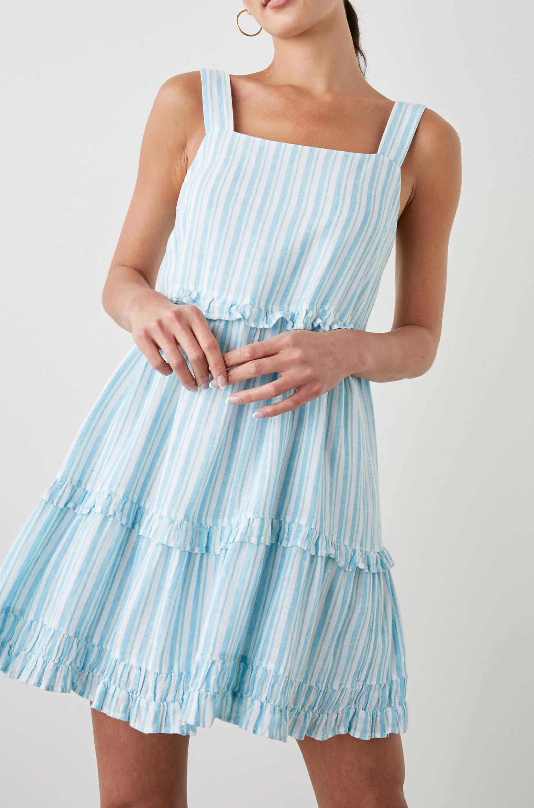 SANDY DRESS - LAGUNA STRIPE sold by Rails product image thumbnail 3