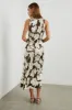 GABRIELLA DRESS - MOCHA FLORAL sold by Rails