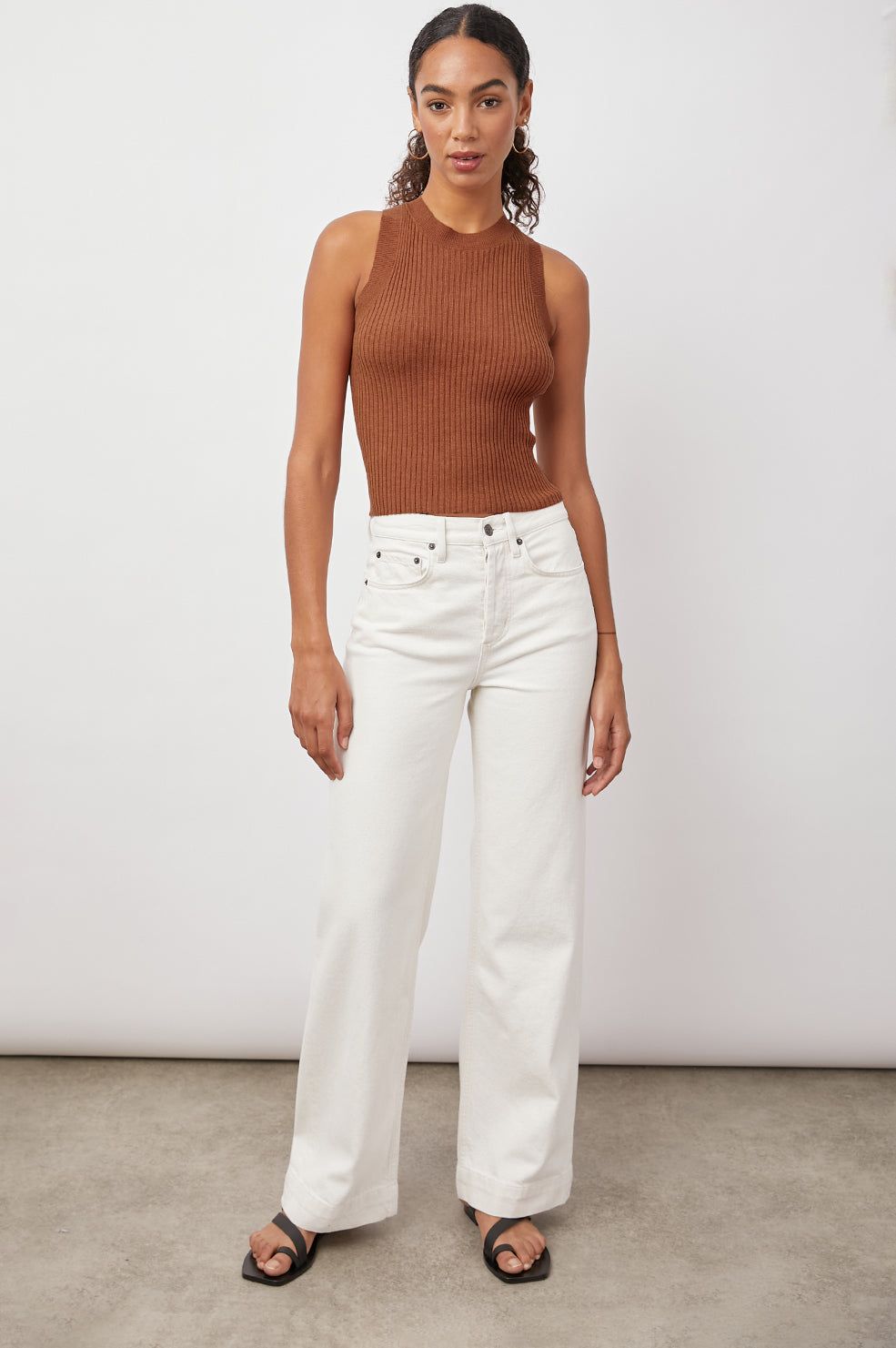 ZORA TOP - CINNAMON sold by Rails product image thumbnail 4