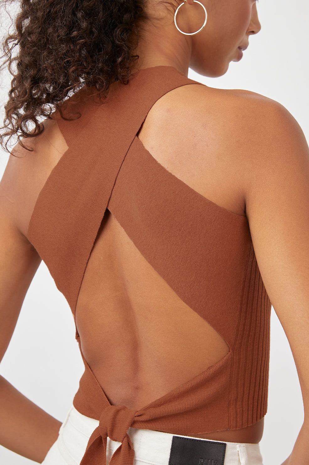 ZORA TOP - CINNAMON sold by Rails product image thumbnail 2