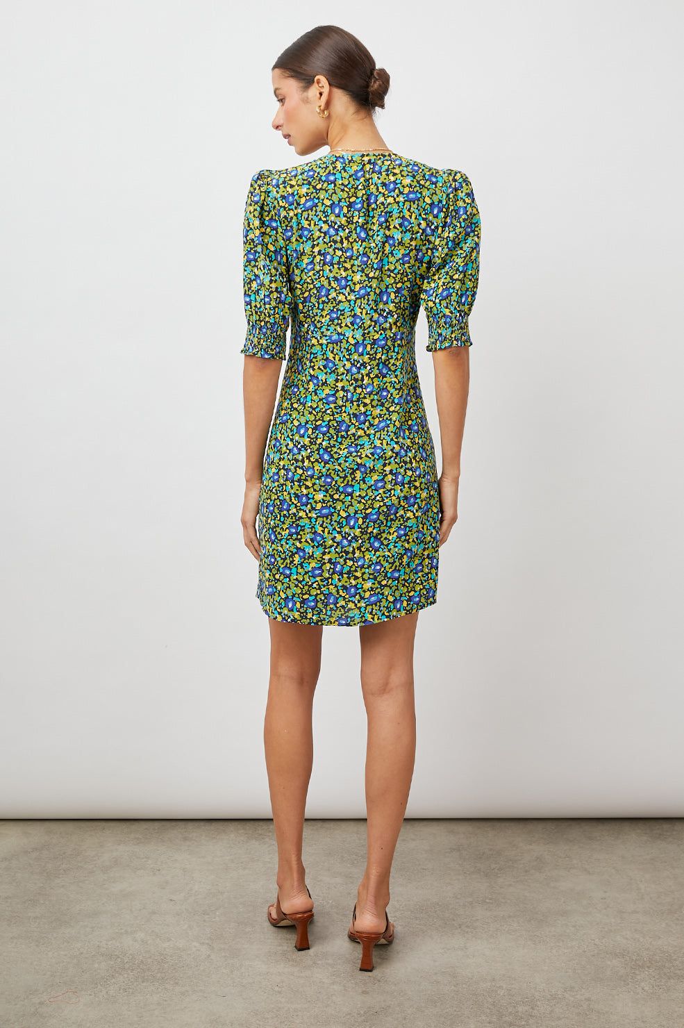 ROMA DRESS - ABSTRACT GARDEN sold by Rails product image thumbnail 6