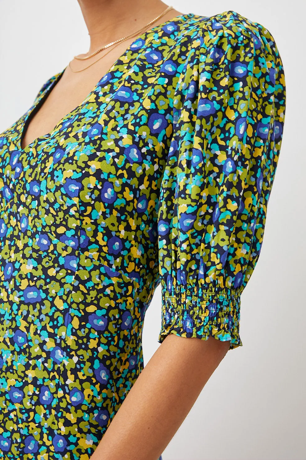 ROMA DRESS - ABSTRACT GARDEN sold by Rails product image thumbnail 3