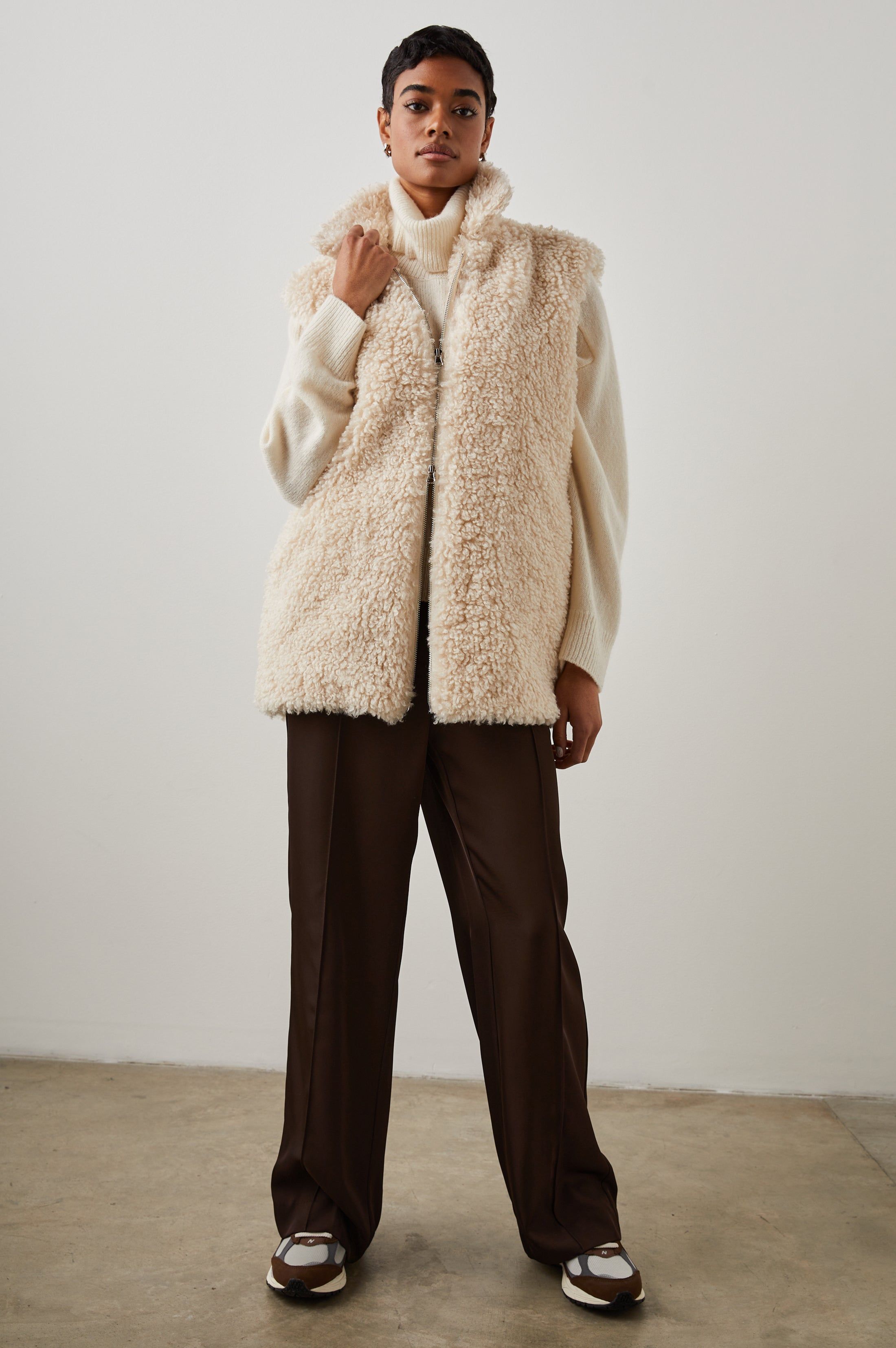 ORION VEST - IVORY sold by Rails