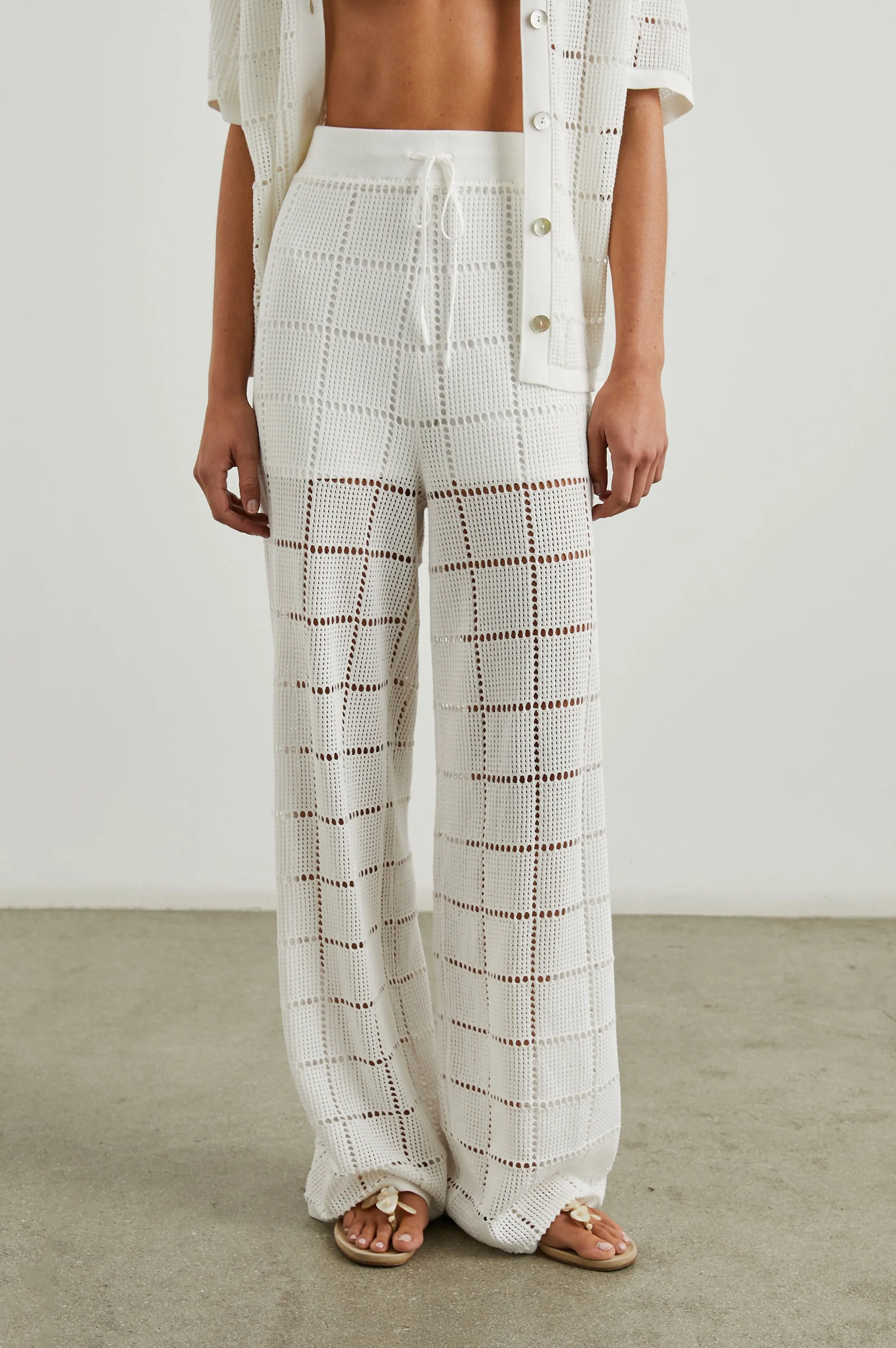 MAJA PANT - WHITE sold by Rails product image thumbnail 5