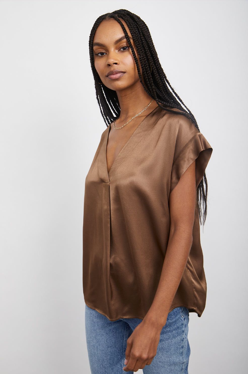 NALA TOP - PEAT MOSS sold by Rails product image thumbnail 4