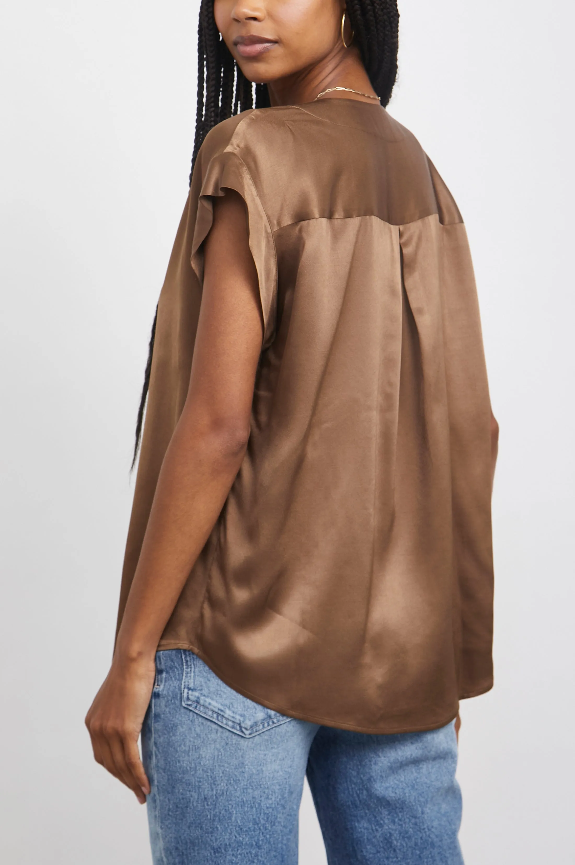 NALA TOP - PEAT MOSS sold by Rails product image thumbnail 4