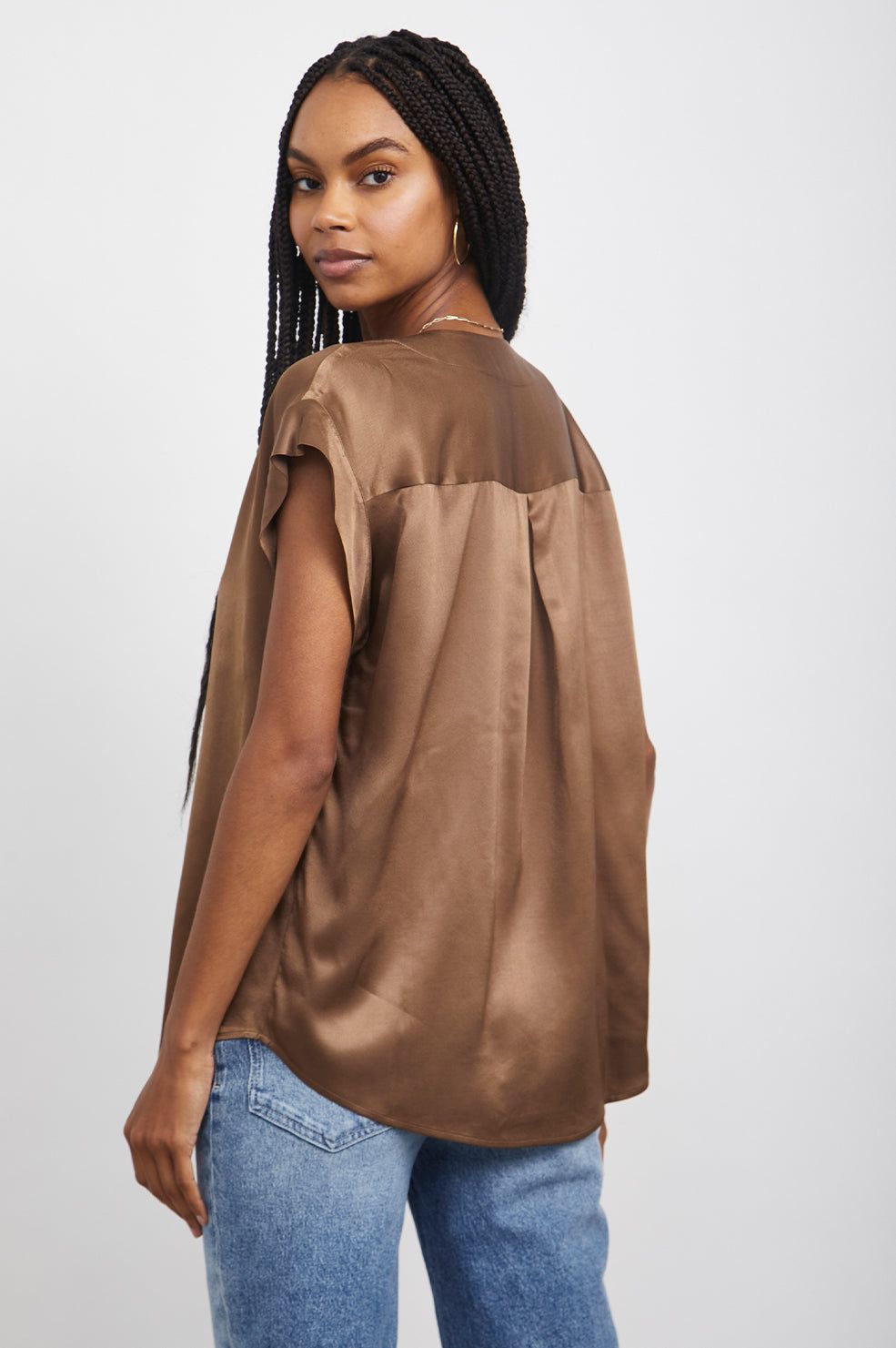 NALA TOP - PEAT MOSS sold by Rails product image thumbnail 5