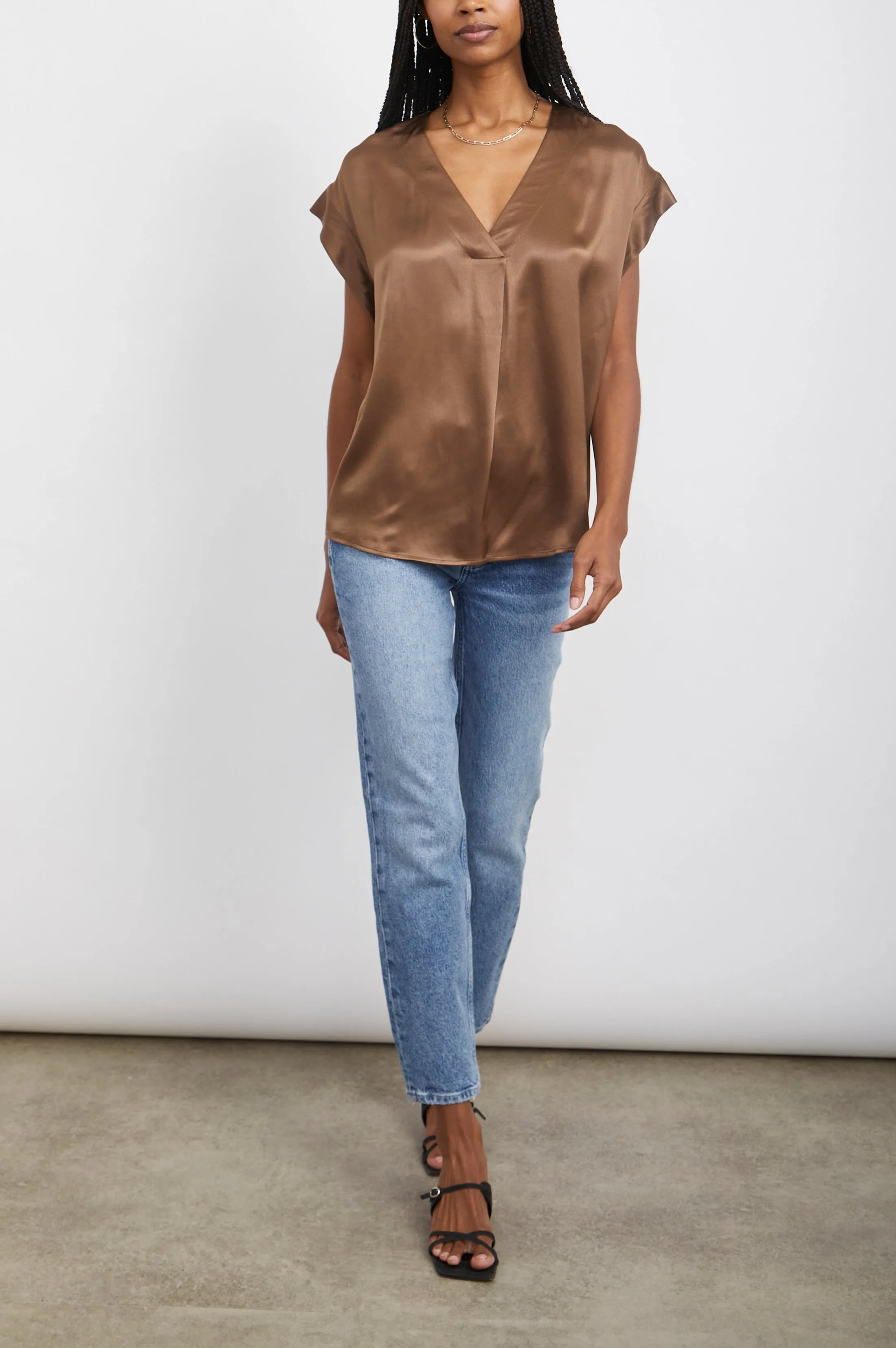 NALA TOP - PEAT MOSS sold by Rails product image thumbnail 3