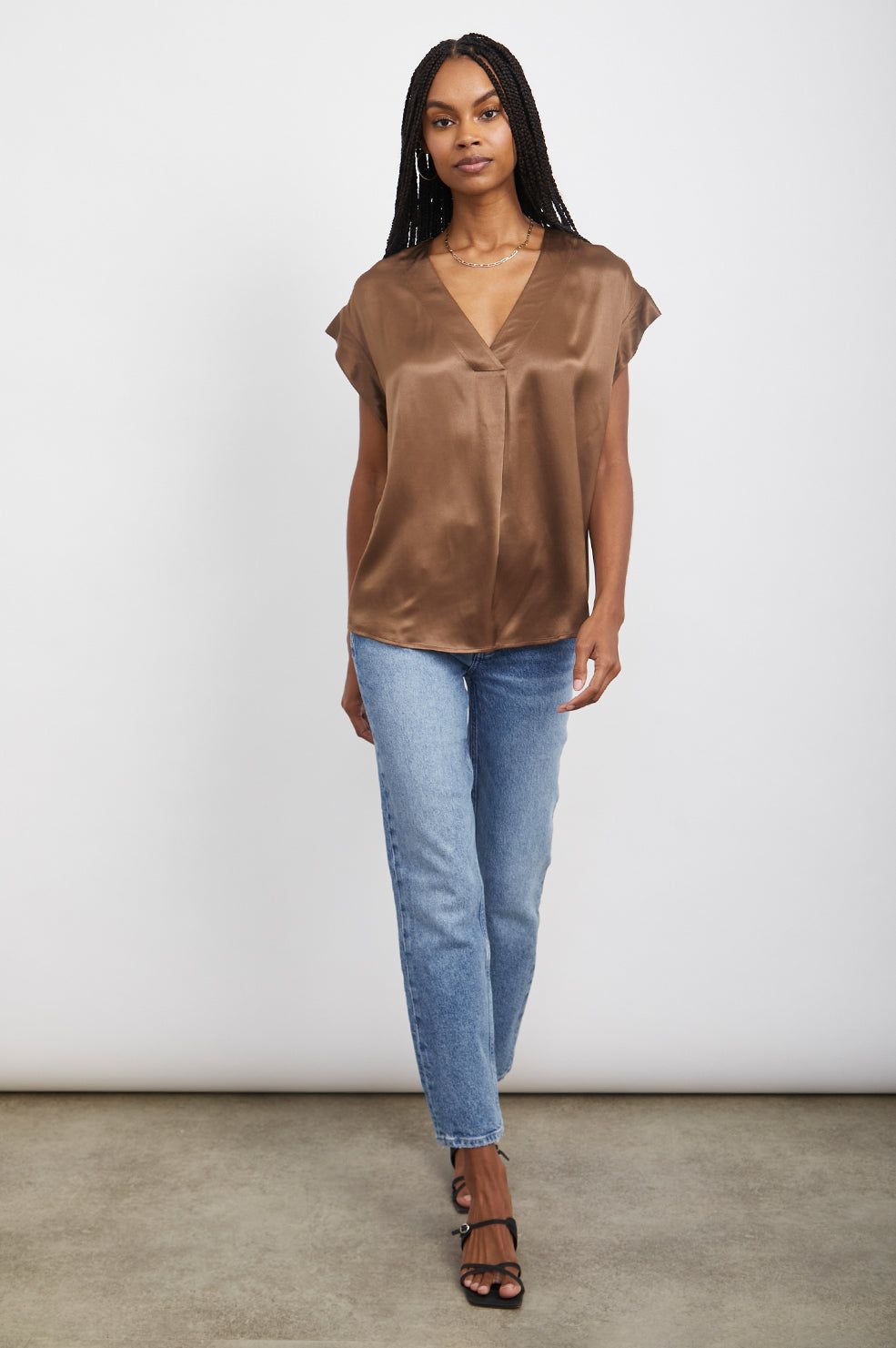 NALA TOP - PEAT MOSS sold by Rails product image thumbnail 3