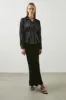 LEIA SKIRT - BLACK VELVET sold by Rails