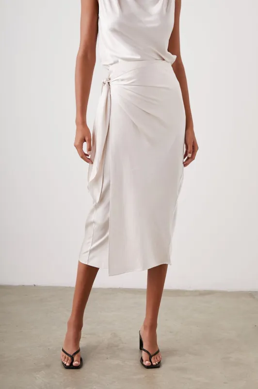 ADRIENNE SKIRT - IVORY sold by Rails