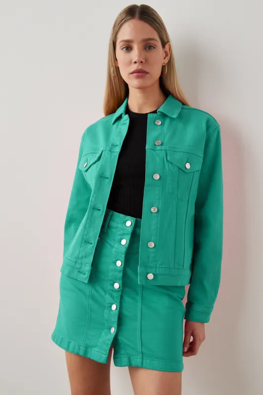 MULHOLLAND JACKET - EMERALD sold by Rails