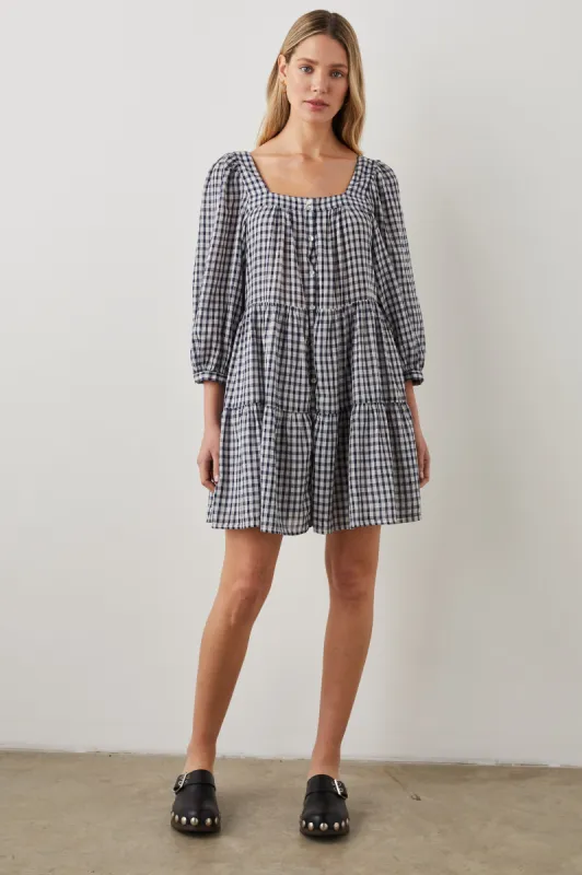 PIPPA DRESS - SAILOR CHECK sold by Rails