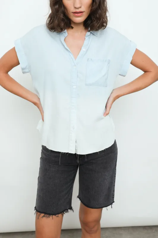 LEX SHIRT - LIGHT VINTAGE DIP DYE sold by Rails