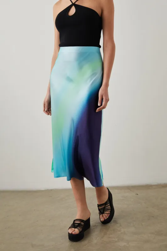 ANYA SKIRT - MALIBU WAVES sold by Rails