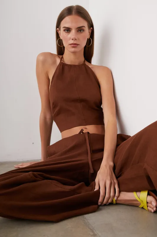 KYRA TOP - CACAO sold by Rails