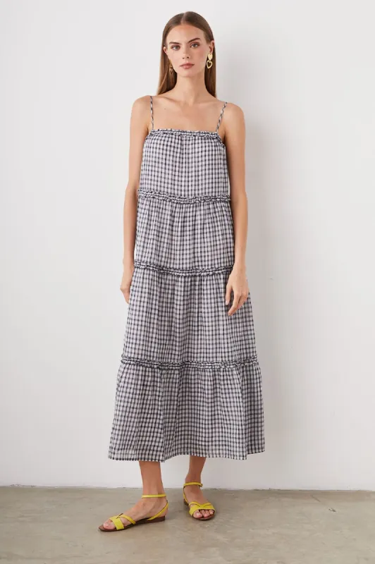 ZURI DRESS - SAILOR CHECK sold by Rails