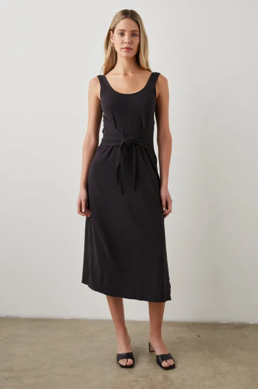 MEG DRESS - BLACK sold by Rails