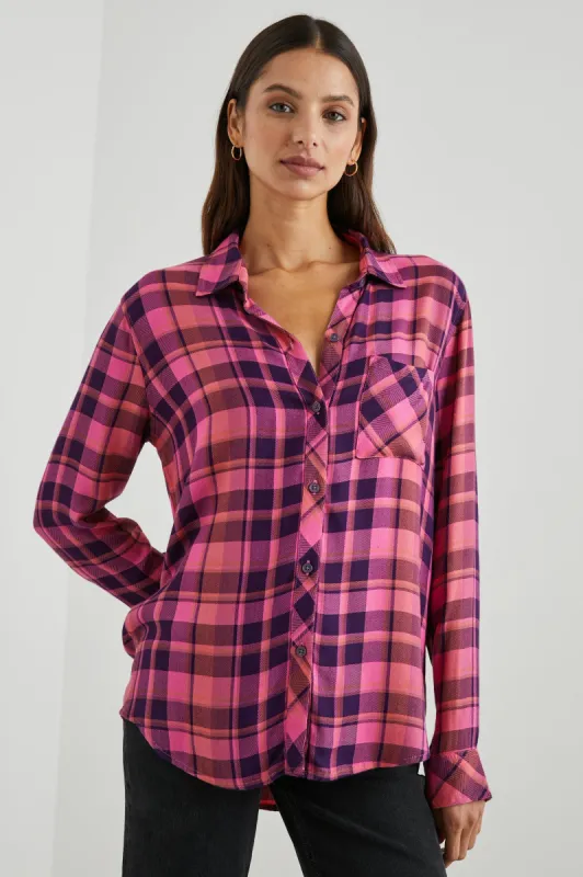 HUNTER SHIRT - ELECTRIC PINK sold by Rails