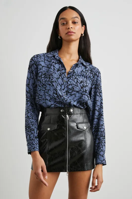 JOSEPHINE SHIRT - JAGGED MARBLE sold by Rails