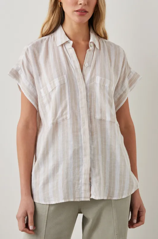 CITO SHIRT - SHORE STRIPE sold by Rails