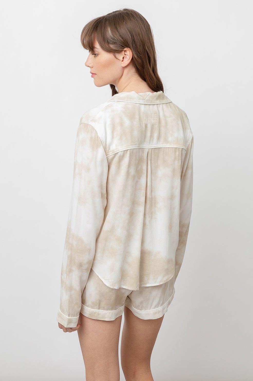 KELLEN PAJAMA SET - IVORY TIE DYE sold by Rails product image thumbnail 4