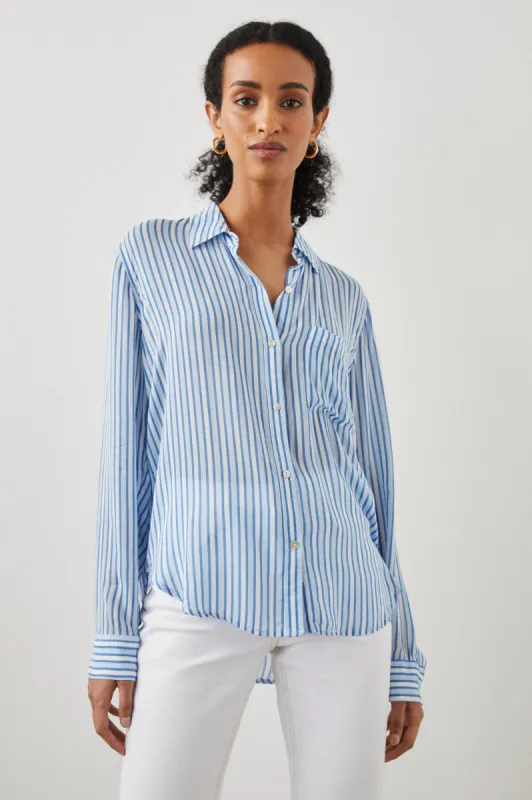 JOSEPHINE SHIRT - MAR STRIPE sold by Rails