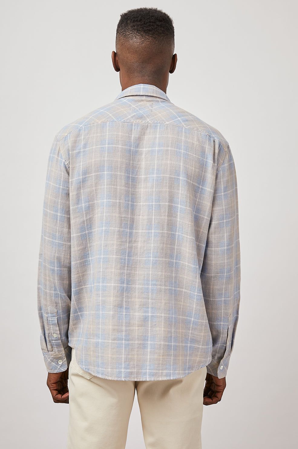 WYATT SHIRT - SHORELINE PEACH TIDE sold by Rails product image thumbnail 4