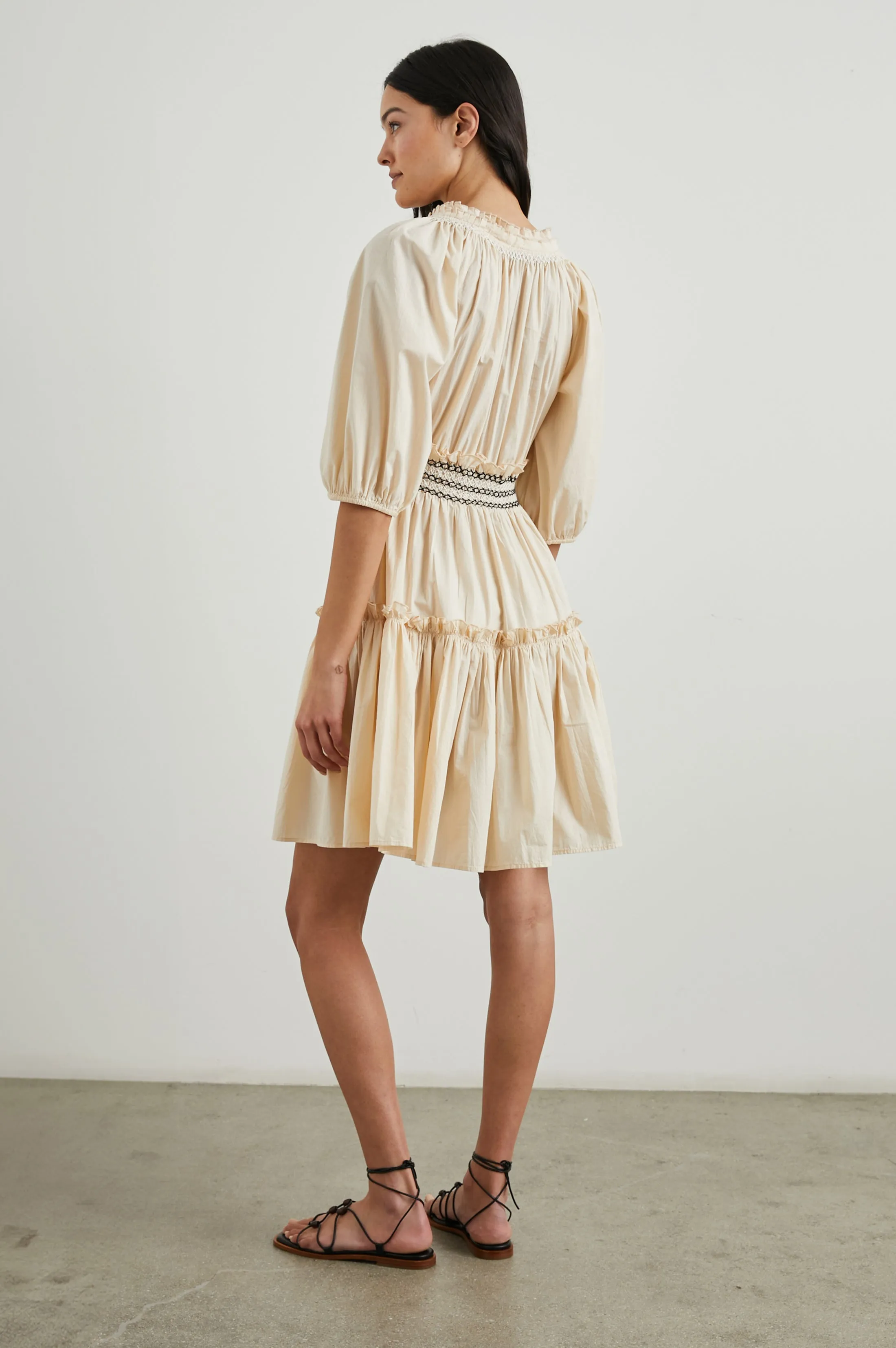 FIORELLA DRESS - FLAX sold by Rails product image thumbnail 4