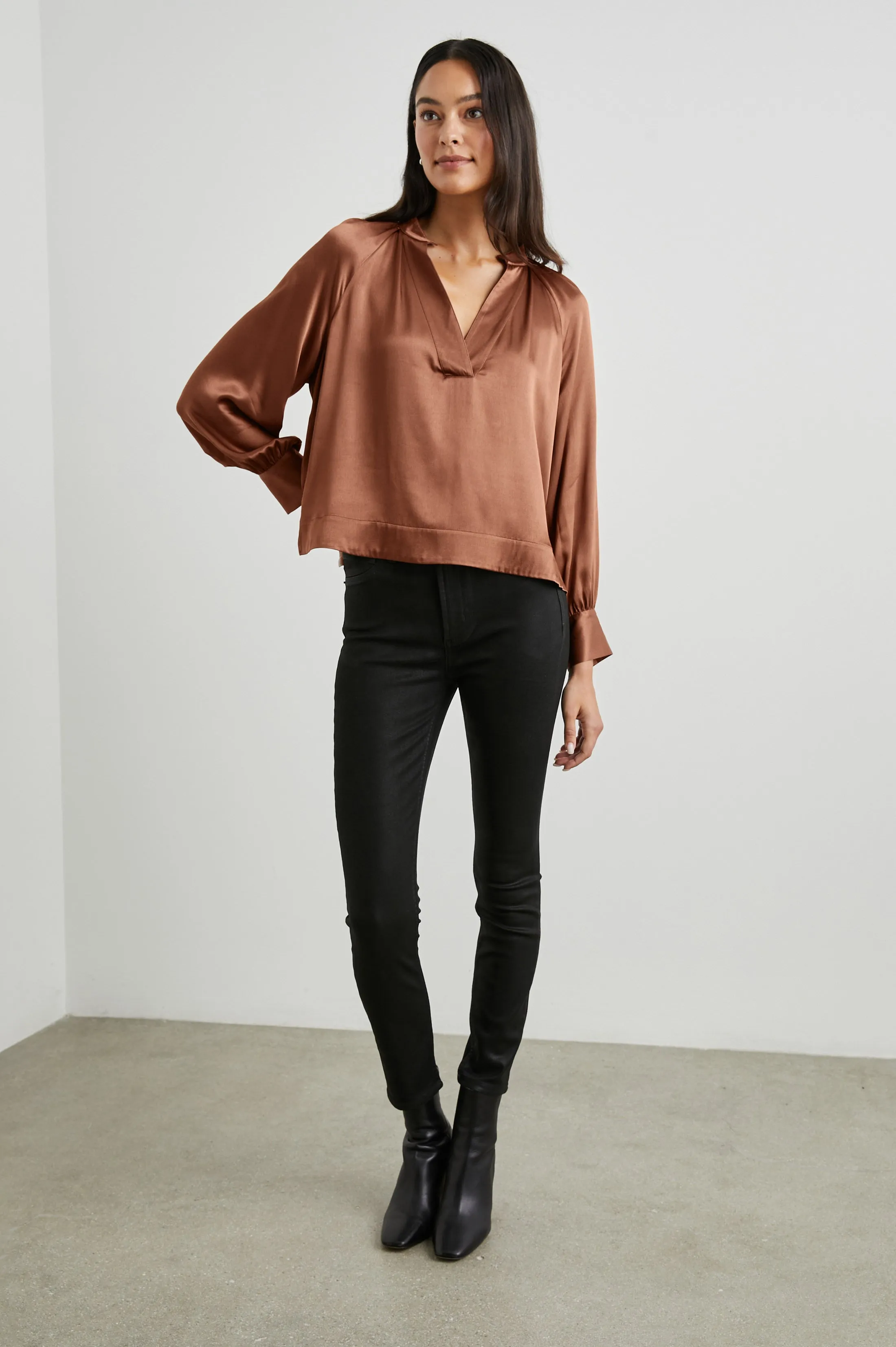 WYNNA TOP - CEDAR sold by Rails product image thumbnail 3