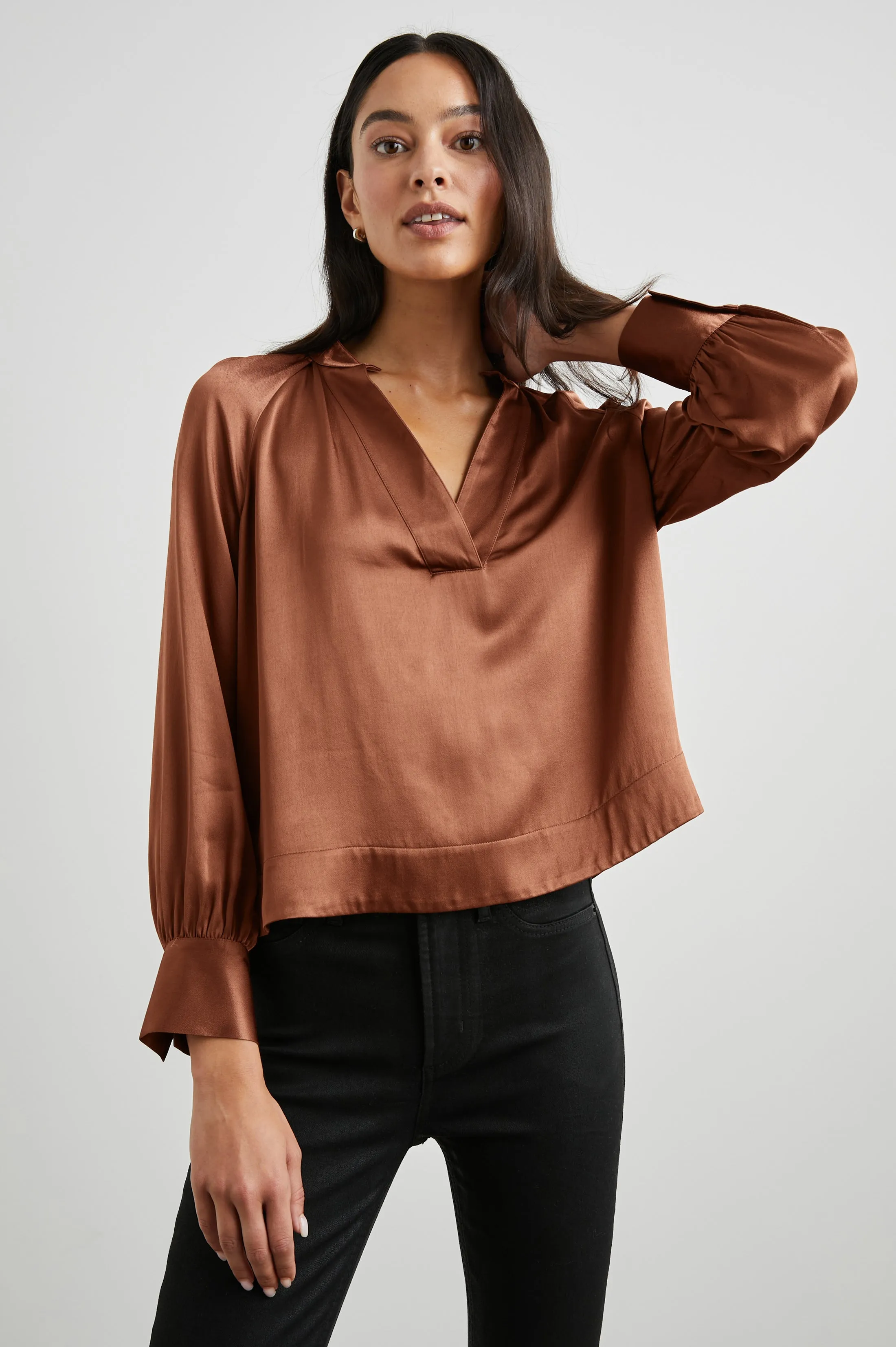 WYNNA TOP - CEDAR sold by Rails product image thumbnail 4