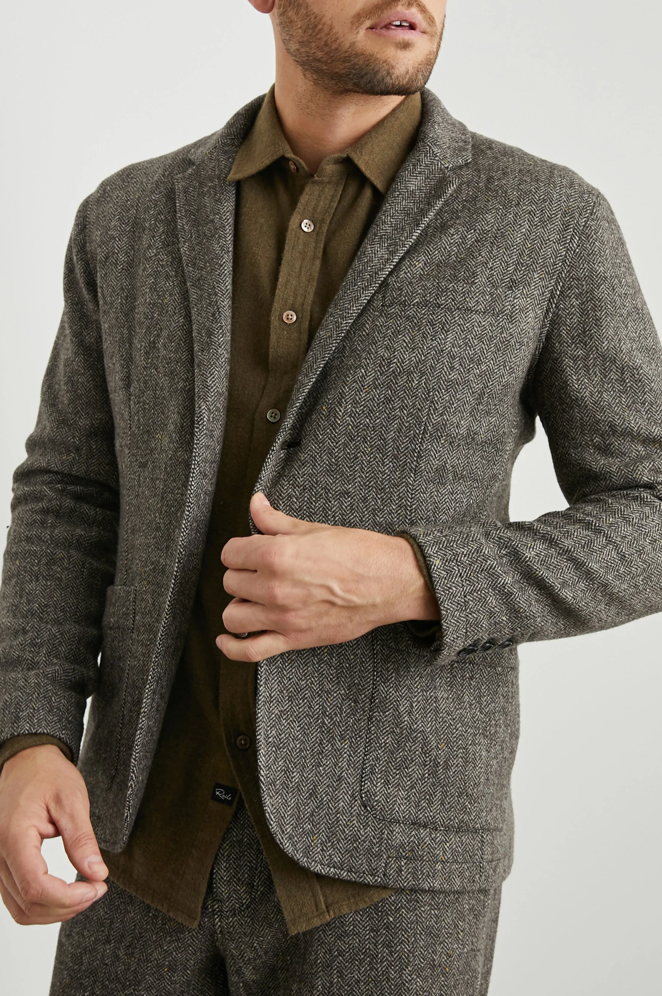 REYNARD JACKET - HIGHLAND TWEED sold by Rails product image thumbnail 4