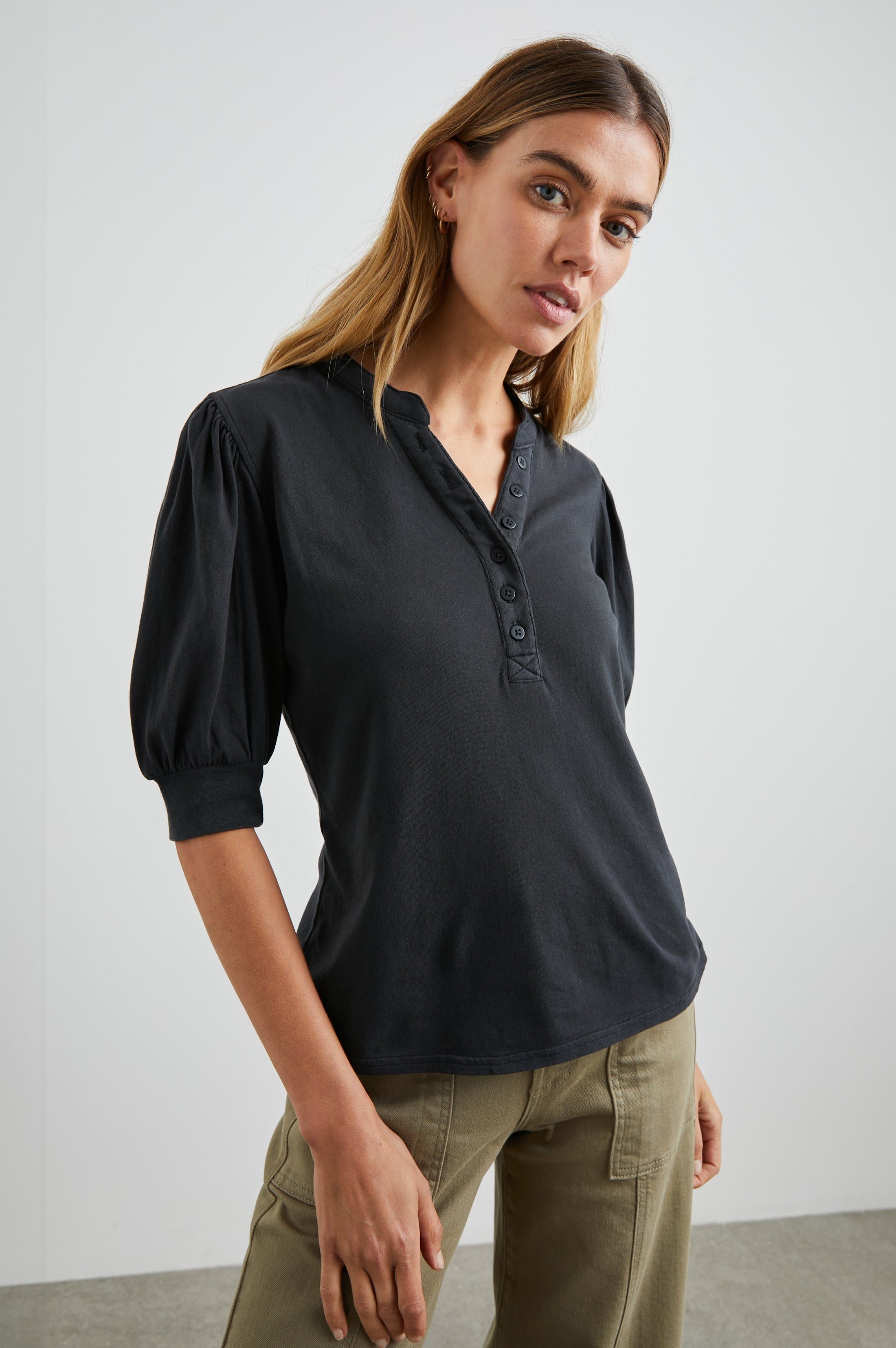JEWEL TOP - WASHED BLACK sold by Rails product image thumbnail 4
