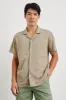 ALAIN SHIRT - BARLEY sold by Rails