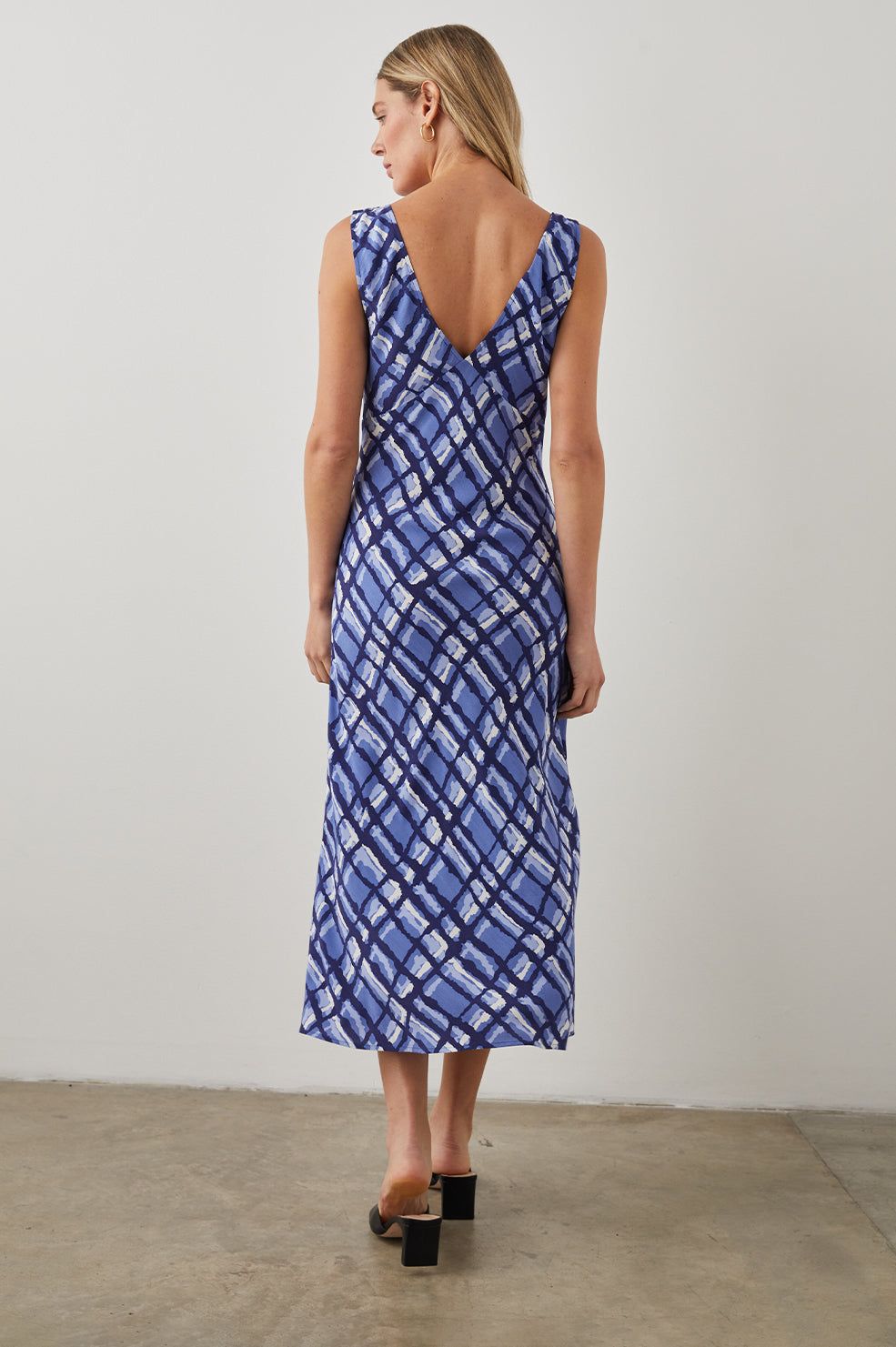 AUDRINA DRESS - AZURE PLAID sold by Rails product image thumbnail 5
