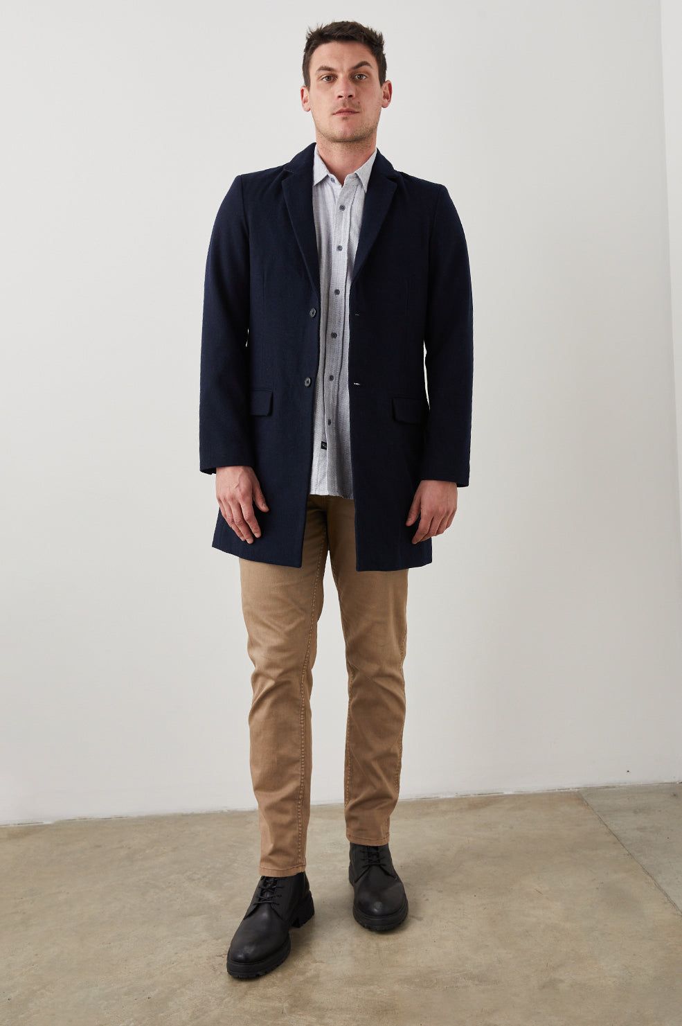 LARK COAT - NAVY sold by Rails product image thumbnail 3
