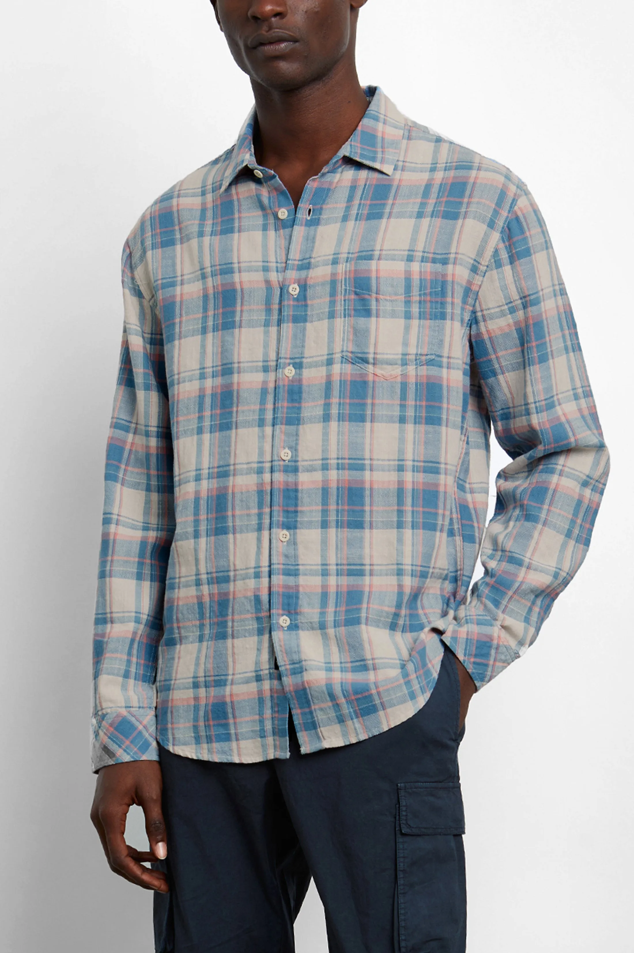 WYATT SHIRT - DESERT AGAVE sold by Rails