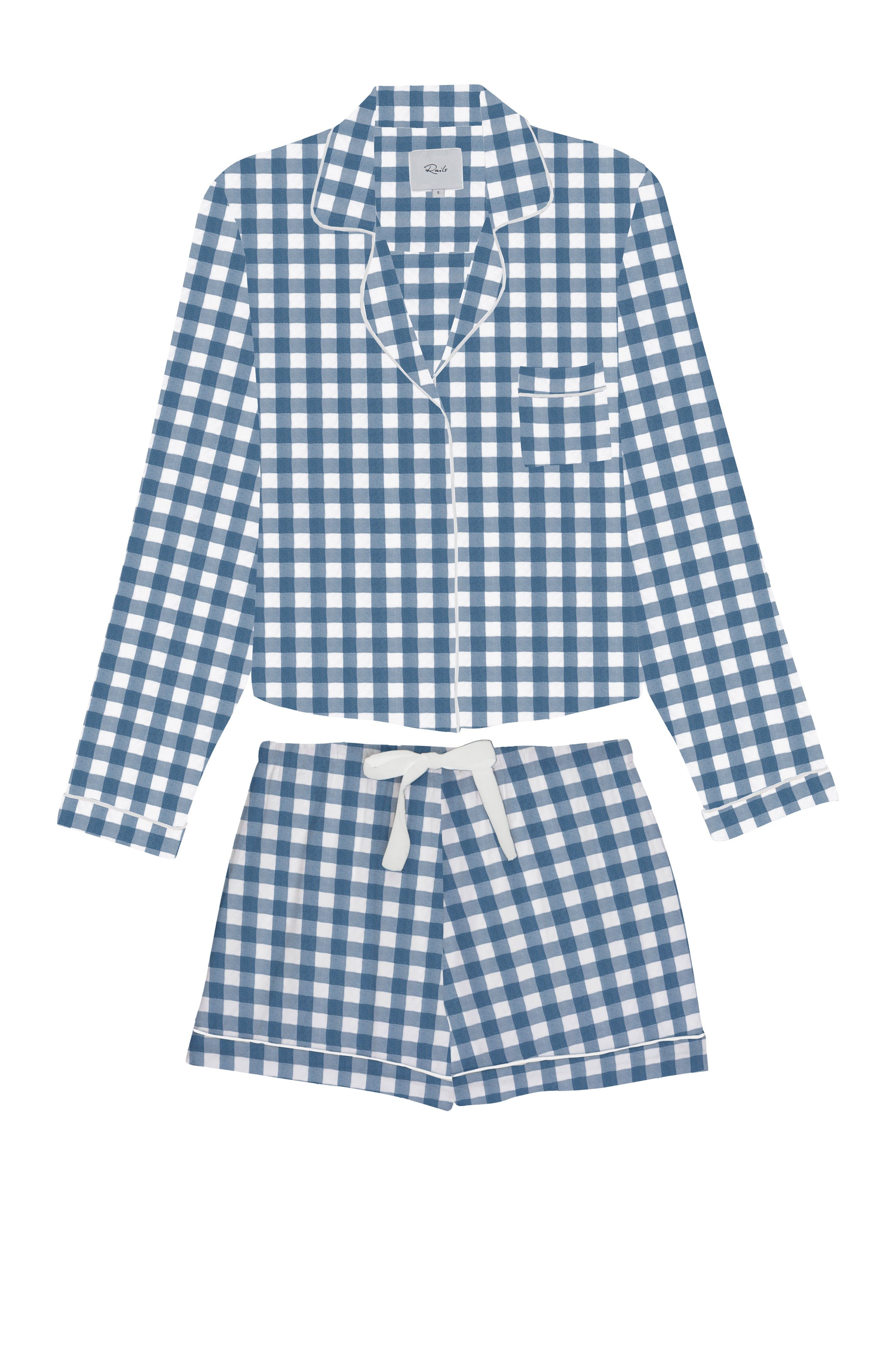 KELLEN PAJAMA SET - AZURE SALT sold by Rails product image thumbnail 6