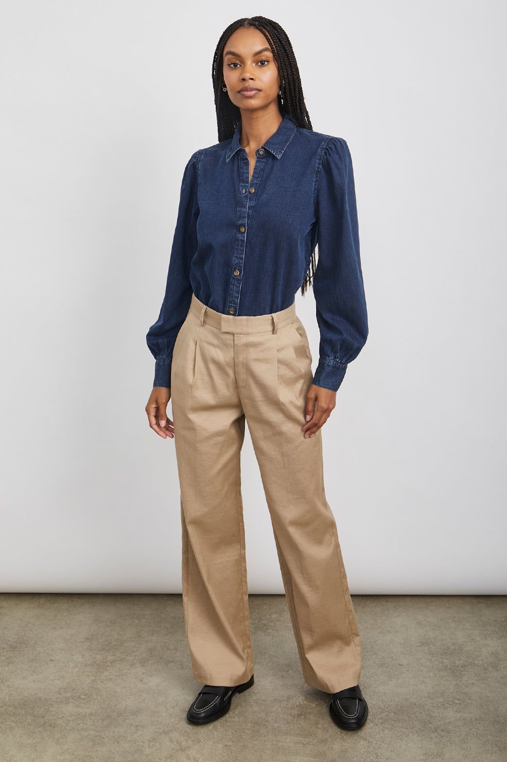 ANGELICA SHIRT - DARK VINTAGE sold by Rails product image thumbnail 3