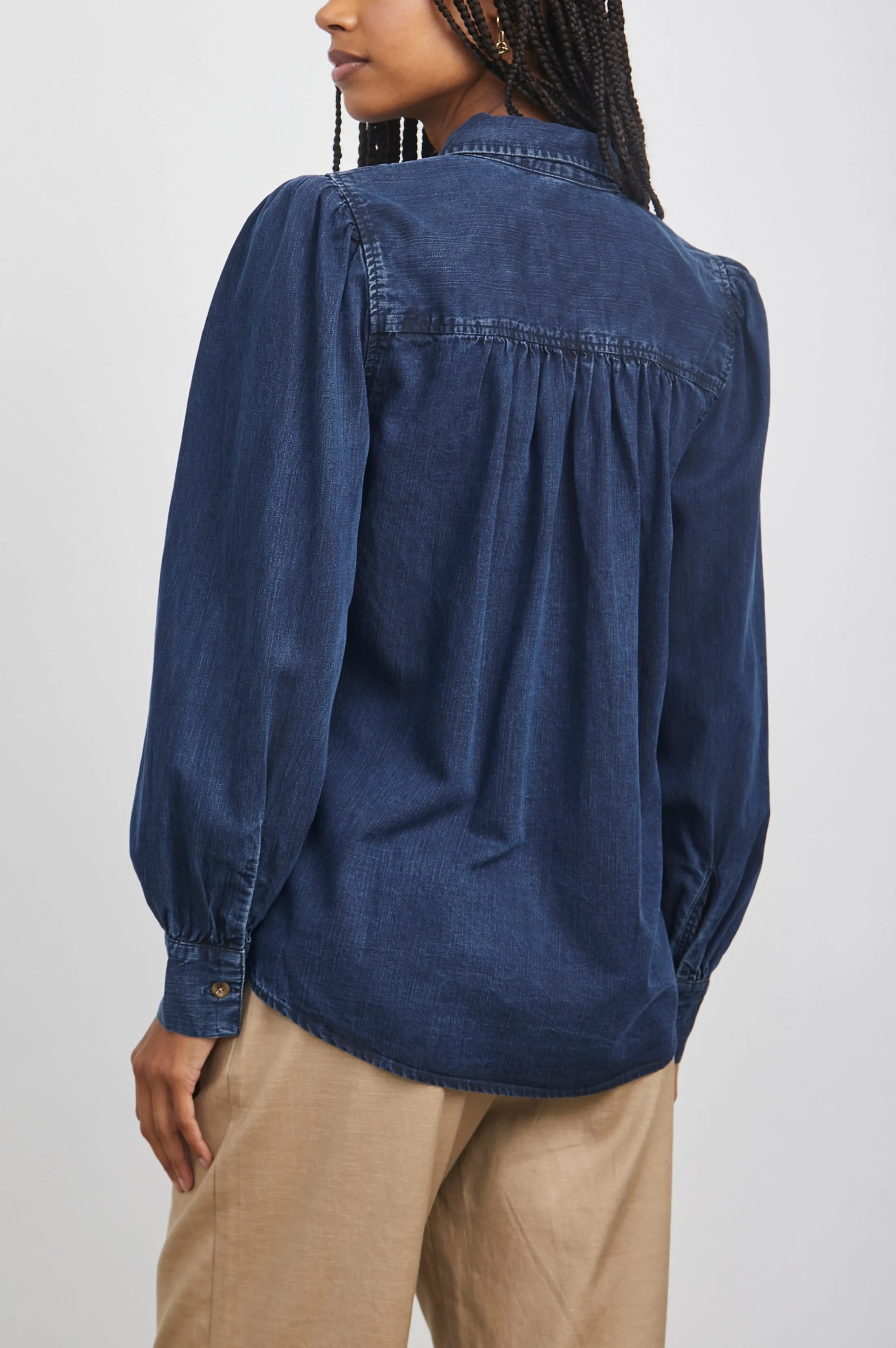 ANGELICA SHIRT - DARK VINTAGE sold by Rails product image thumbnail 5