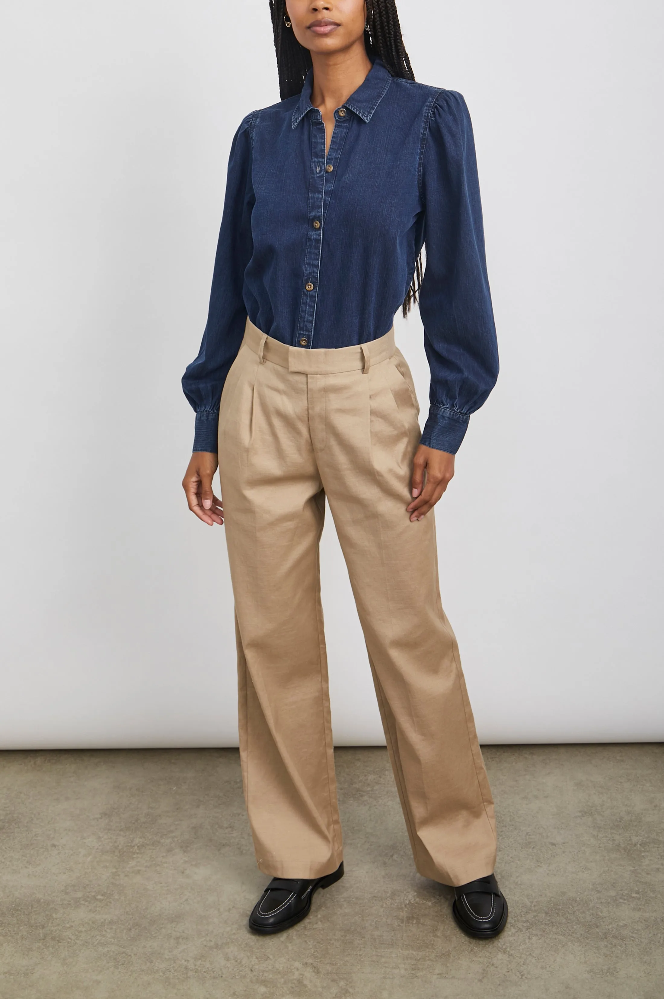 ANGELICA SHIRT - DARK VINTAGE sold by Rails product image thumbnail 3