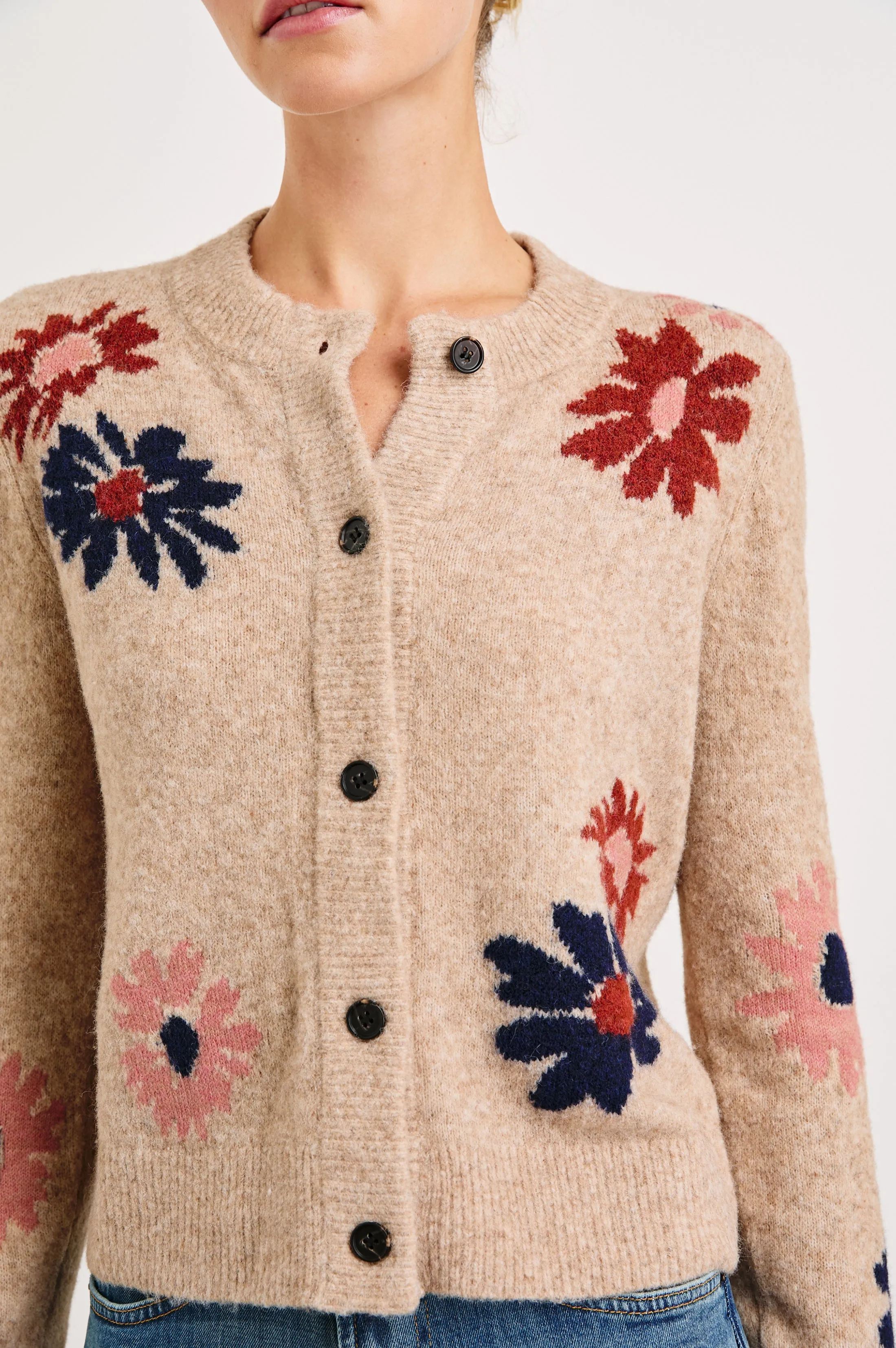 MILLIE SWEATER - MAUVE MEADOW sold by Rails product image thumbnail 4