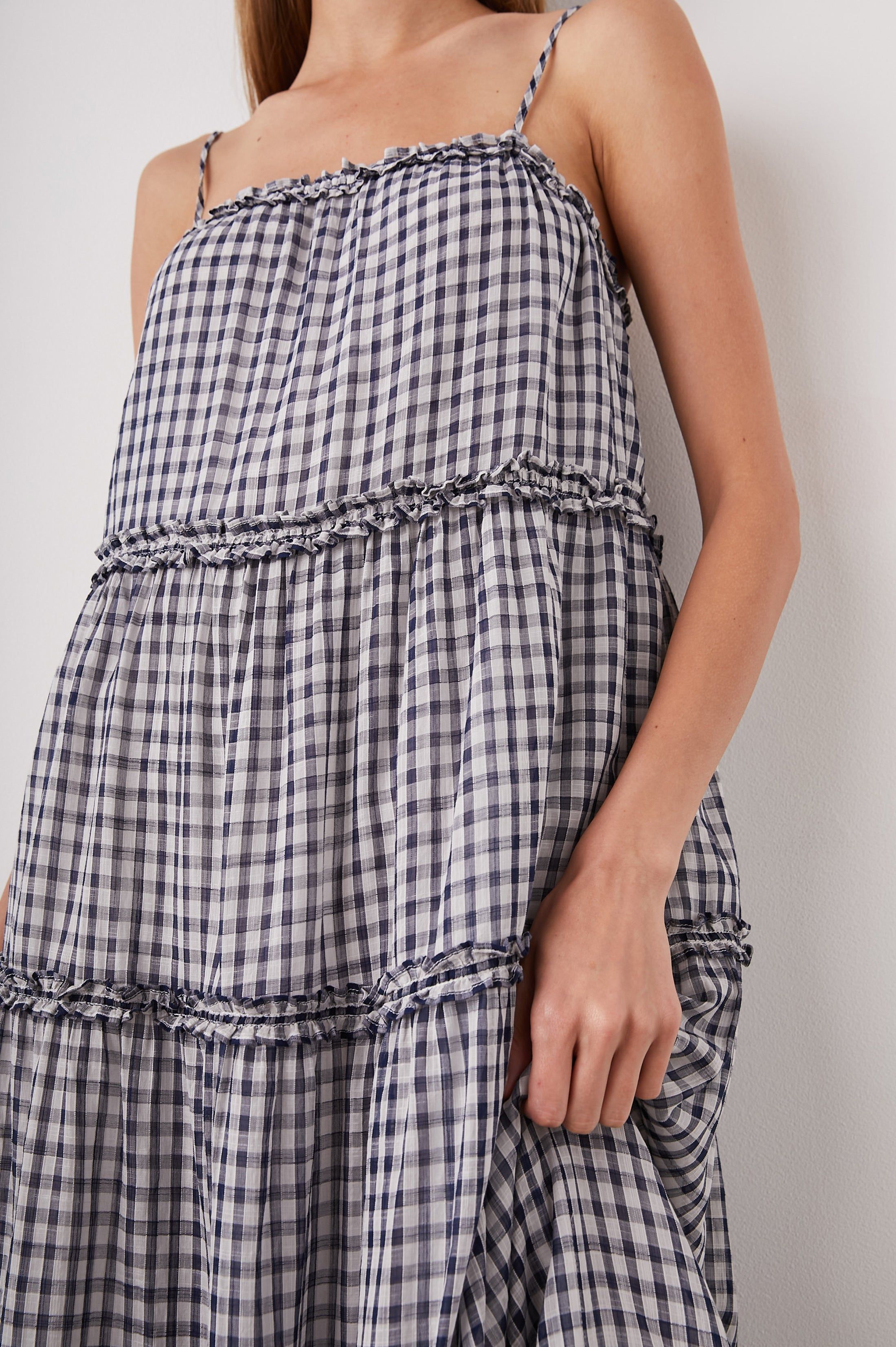 ZURI DRESS - SAILOR CHECK sold by Rails product image thumbnail 2