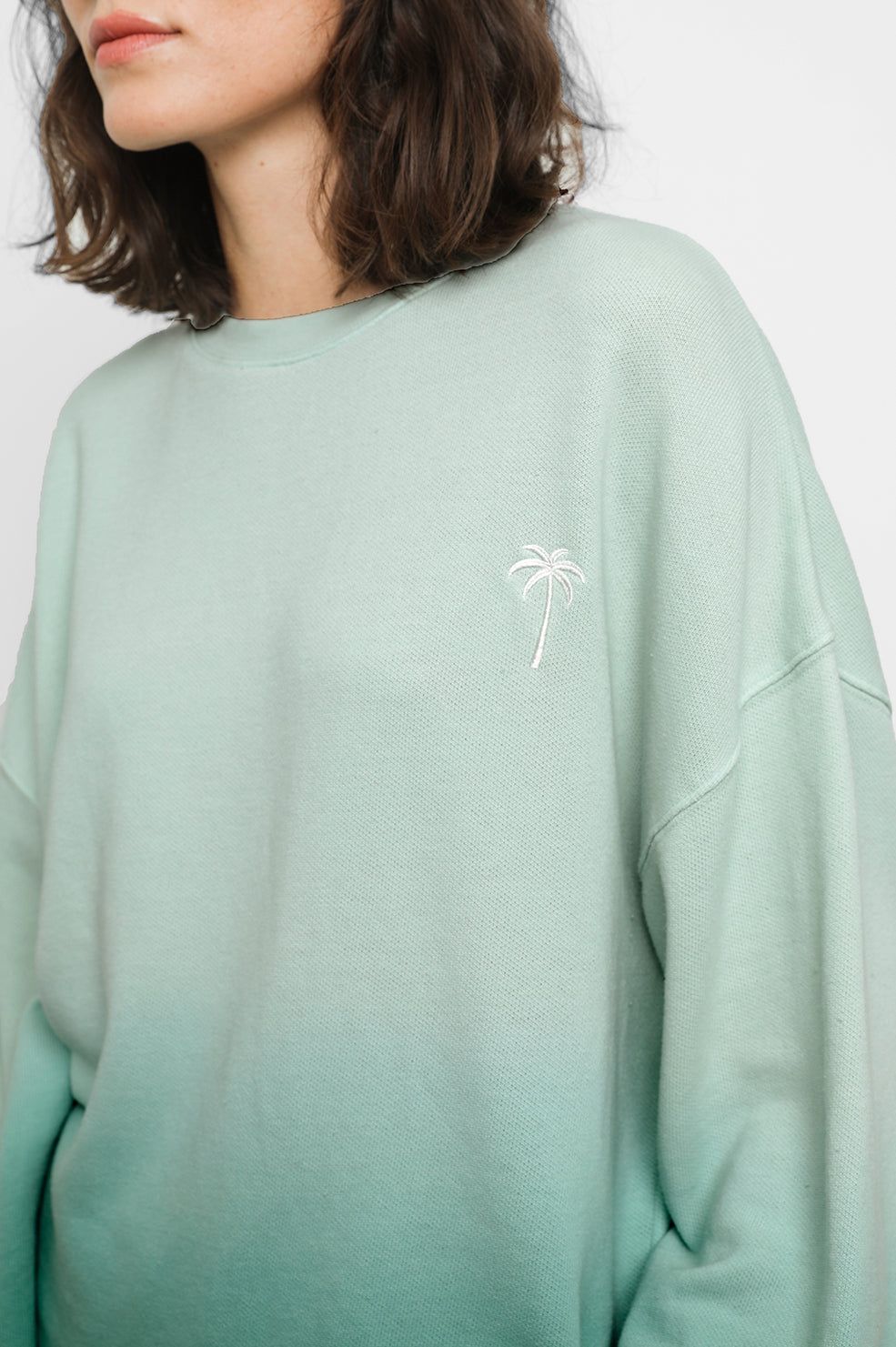 REEVES SWEATSHIRT - AQUA DIP DYE sold by Rails product image thumbnail 2