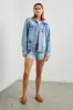 GROVE BOYFRIEND TRUCKER JACKET - INDIGO BLOOM sold by Rails