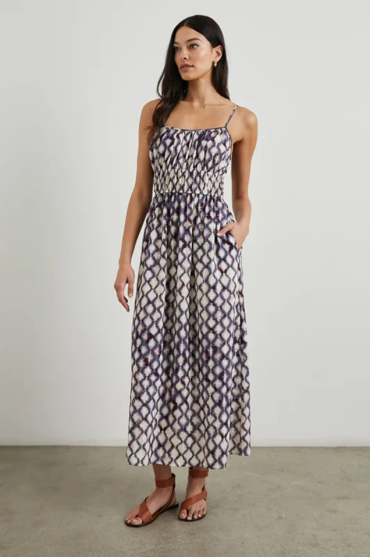 FATIMA DRESS - IRIS SHIBORI sold by Rails