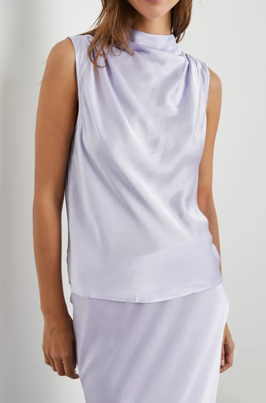 KALEEN TOP - LILAC ICE sold by Rails