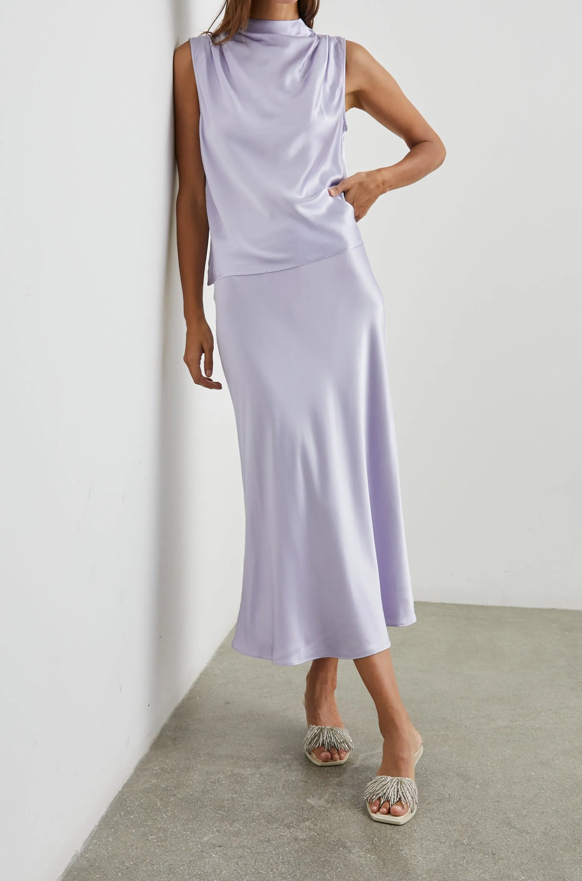 KALEEN TOP - LILAC ICE sold by Rails product image thumbnail 3